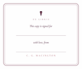 Signed Book Stamp